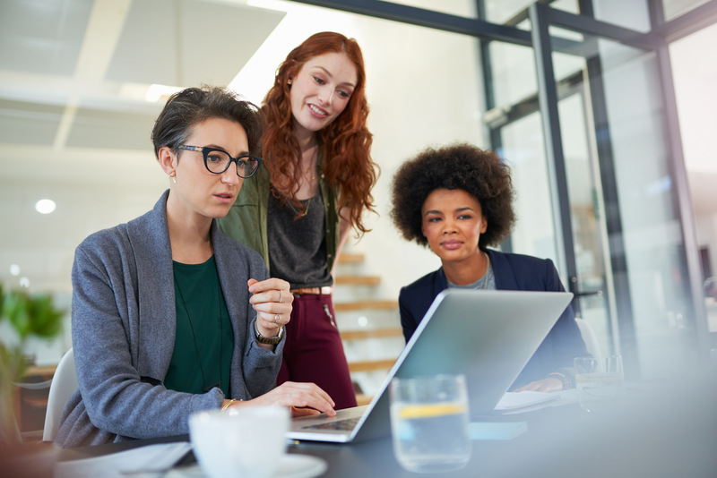 Implementing their business plans online.